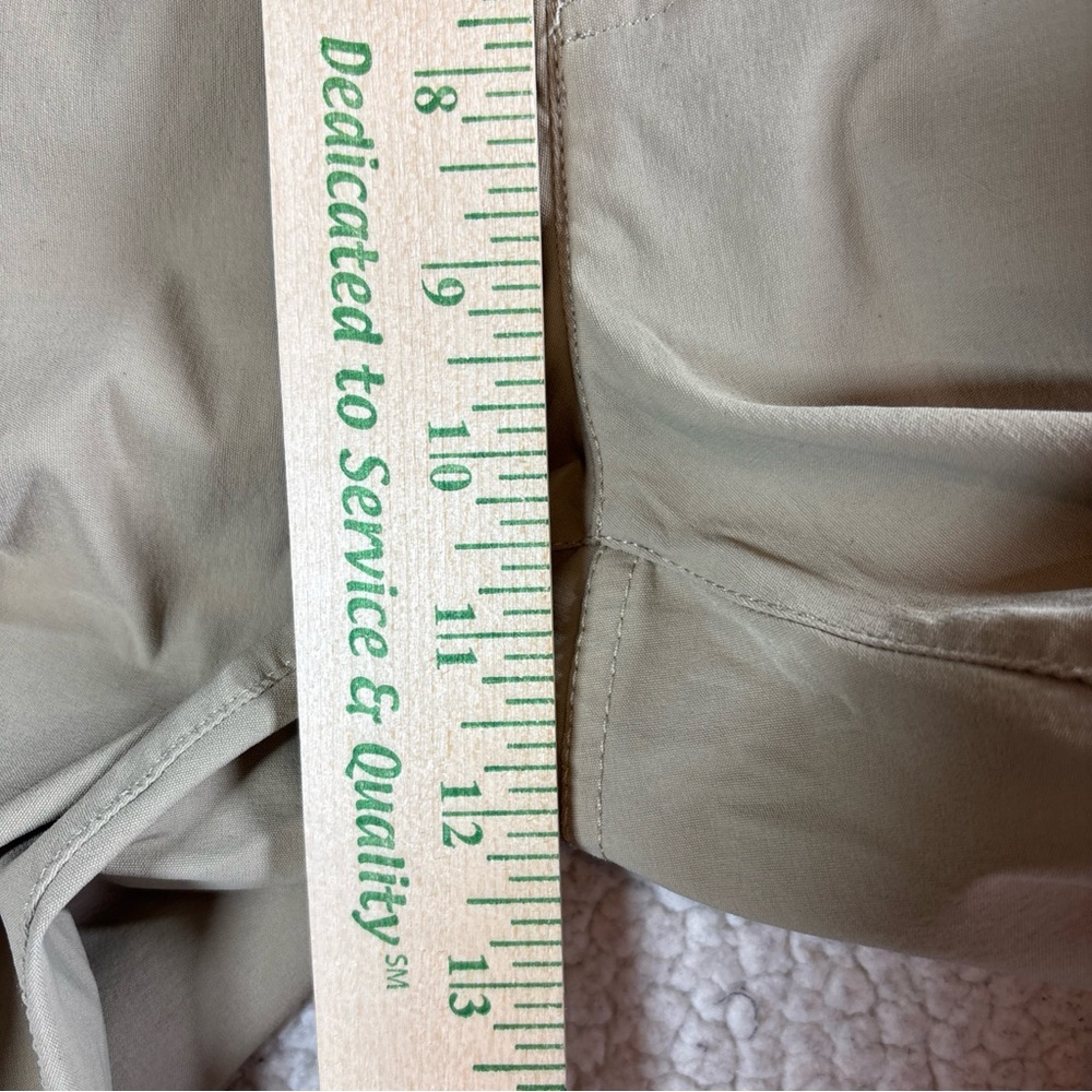 Eddie Bauer Tech Pants Men Tan Size 38 x 30 Lightweight Stretch Fabric Outdoor - Picture 6 of 16